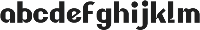 Orchidt otf (400) Font LOWERCASE