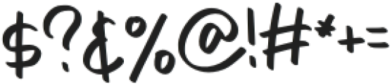 Ordinary Bump Font otf (400) Font OTHER CHARS