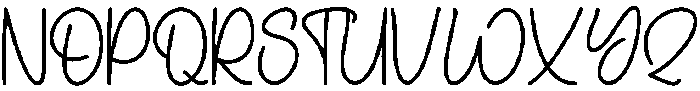 Ordinary People Regular otf (400) Font UPPERCASE