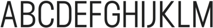 Orecla Regular otf (400) Font UPPERCASE