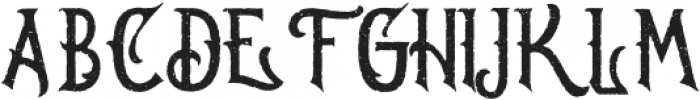 Oregon Noise otf (400) Font UPPERCASE