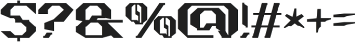Orek Regular otf (400) Font OTHER CHARS