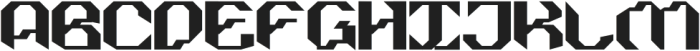 Orek Regular otf (400) Font UPPERCASE