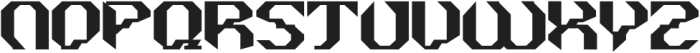Orek Regular otf (400) Font UPPERCASE
