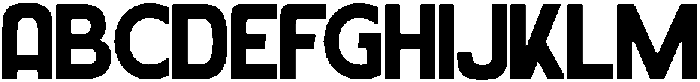 Orenza Bold Regular otf (700) Font UPPERCASE