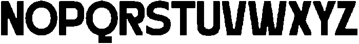 Orenza Bold Regular otf (700) Font UPPERCASE