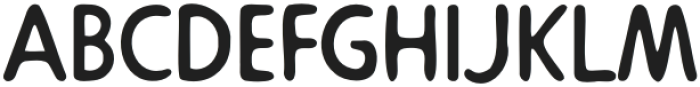 OreoseRegular otf (400) Font UPPERCASE