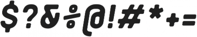 Orev Edge ExtraBold Italic otf (700) Font OTHER CHARS