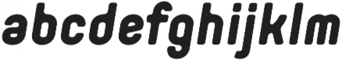 Orev Edge ExtraBold Italic otf (700) Font LOWERCASE