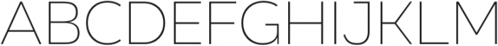 Organetto Thin otf (100) Font LOWERCASE