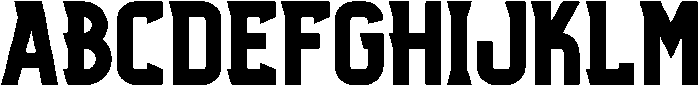 Organic otf (400) Font UPPERCASE