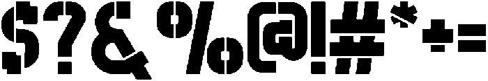 Organic otf (400) Font OTHER CHARS