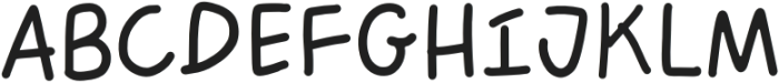Organically Crafted Thin otf (100) Font UPPERCASE