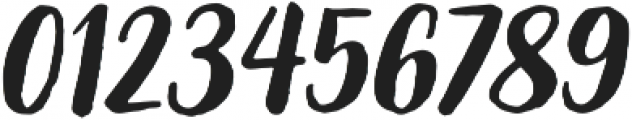 Organika Script Italic otf (400) Font OTHER CHARS