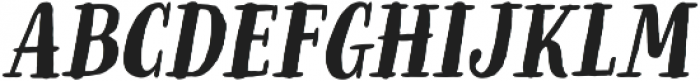 Organika Serif Italic otf (400) Font LOWERCASE