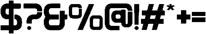 Organix Regular otf (400) Font OTHER CHARS