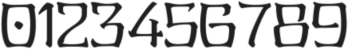 Oriental Kaishu Regular otf (400) Font OTHER CHARS