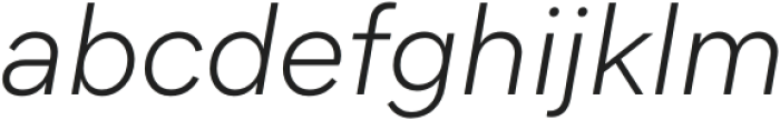Oriet Light Italic otf (300) FONT