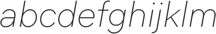 Oriet Thin Italic otf (100) FONT