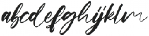 OrigaScript-Regular otf (400) Font LOWERCASE