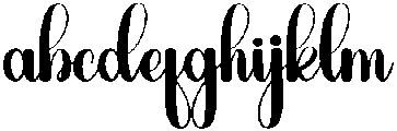 Original Regular otf (400) Font LOWERCASE