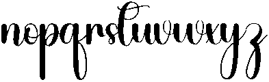 Original Regular otf (400) Font LOWERCASE