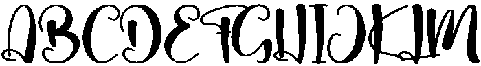 Original Regular otf (400) Font UPPERCASE