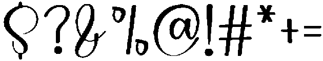 Originals Handmade Regular otf (400) Font OTHER CHARS