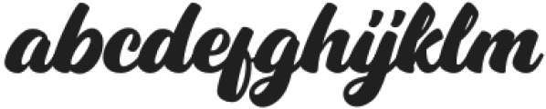 Origins Script otf (400) Font LOWERCASE