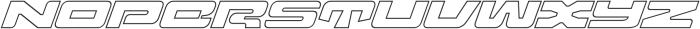 Orion Prime Italic Inline otf (400) Font UPPERCASE