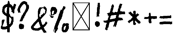 Orion Regular otf (400) Font OTHER CHARS