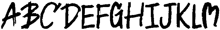 Orion Regular otf (400) Font UPPERCASE