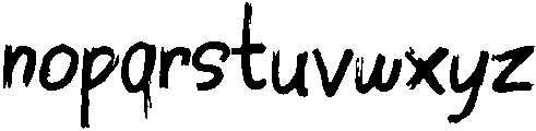Orion Regular otf (400) Font LOWERCASE