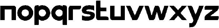 Orizon Regular otf (400) Font LOWERCASE