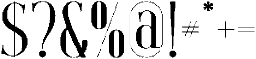 Orlando Regular otf (400) Font OTHER CHARS