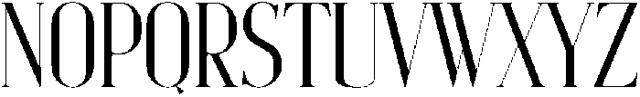Orlando Regular otf (400) Font UPPERCASE
