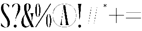 Orleans Brightens otf (400) Font OTHER CHARS