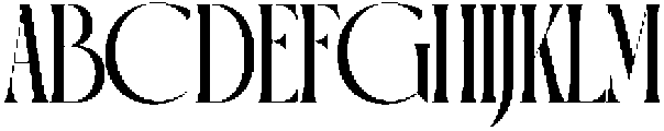 Orleans Brightens otf (400) Font UPPERCASE