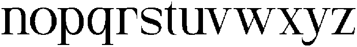 Orlencia otf (400) Font LOWERCASE