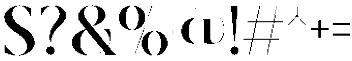 Orletta Regular otf (400) Font OTHER CHARS