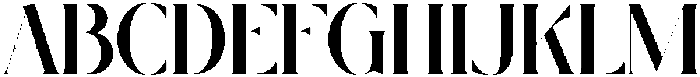 Orletta Regular otf (400) Font UPPERCASE