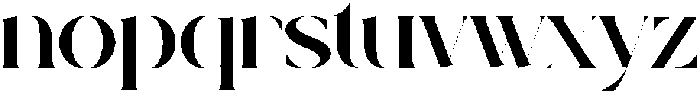Orletta Regular otf (400) Font LOWERCASE