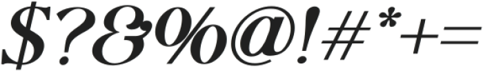 Orliet Pro Bold Italic otf (700) Font OTHER CHARS