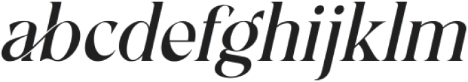 Orliet Pro Italic otf (400) Font LOWERCASE