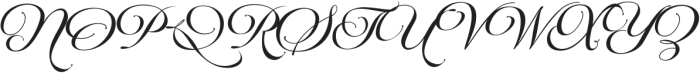 Orliet Pro Script otf (400) Font UPPERCASE