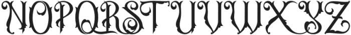 OrnamentalHeritage otf (400) Font UPPERCASE