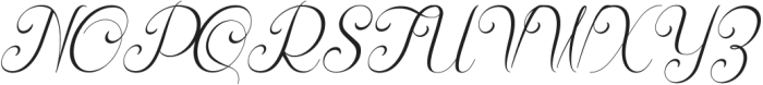 Ornatique Italic otf (400) Font UPPERCASE