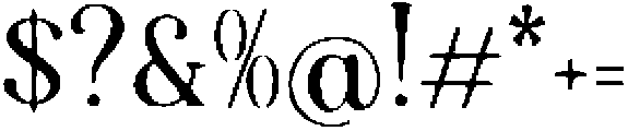 Ornaviq Regular otf (400) Font OTHER CHARS