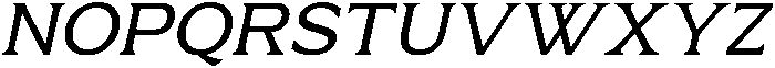 Ornely Italic otf (400) Font UPPERCASE