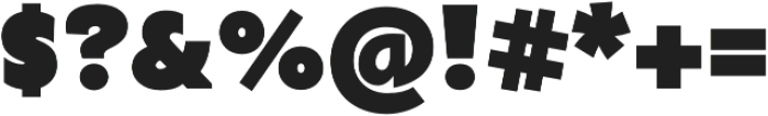 Orqquidea-Sans SuperBlack otf (900) Font OTHER CHARS